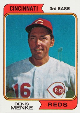 1974 Topps Denis Menke #134 Baseball Card