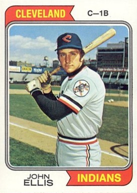 1974 Topps John Ellis #128 Baseball Card