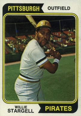1974 Topps Willie Stargell #100 Baseball Card
