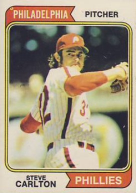 1974 Topps Steve Carlton #95 Baseball Card
