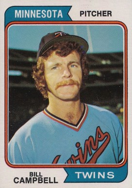 1974 Topps Bill Campbell #26 Baseball Card
