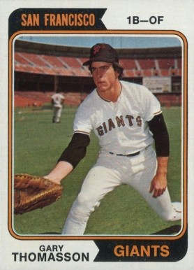 1974 Topps Gary Thomasson #18 Baseball Card