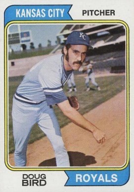 1974 Topps Doug Bird #17 Baseball Card
