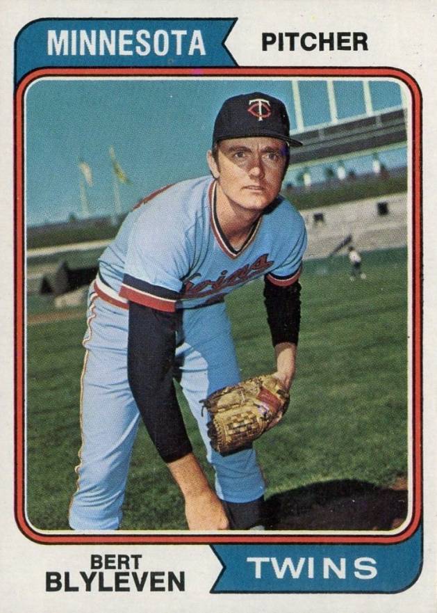1974 Topps Bert Blyleven #98 Baseball Card