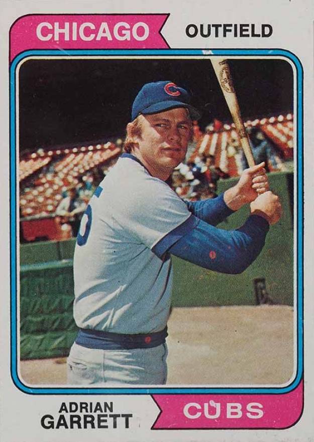 1974 Topps Adrian Garrett #656 Baseball Card
