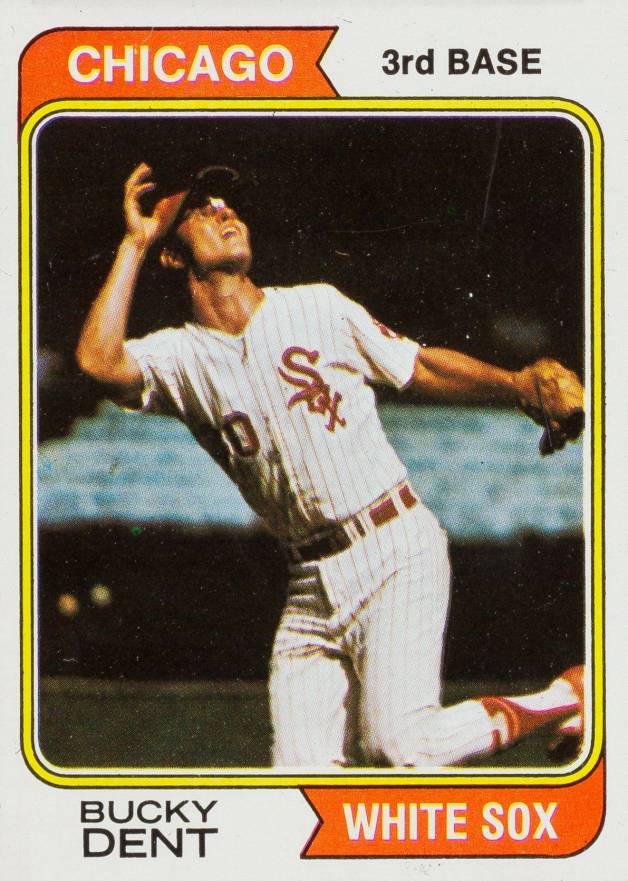 1974 Topps Bucky Dent #582 Baseball Card