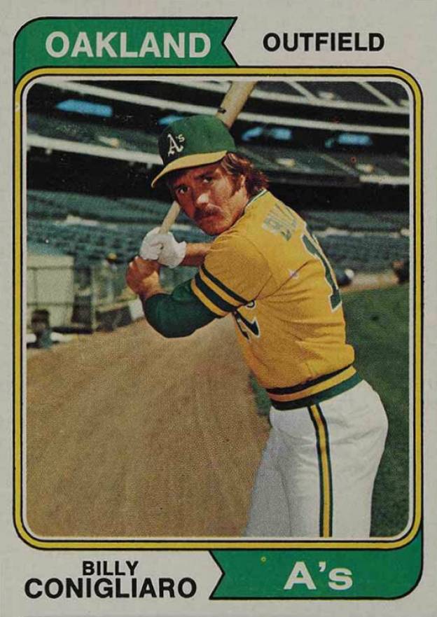 1974 Topps Billy Conigliaro #545 Baseball Card