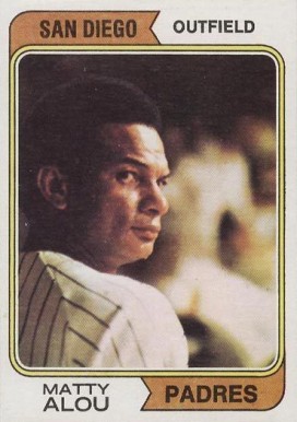 1974 Topps Matty Alou #430 Baseball Card