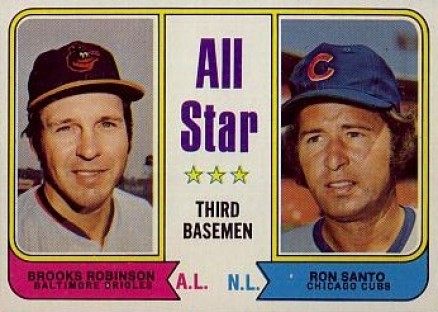 1974 Topps All-Star Third Basemen #334 Baseball Card
