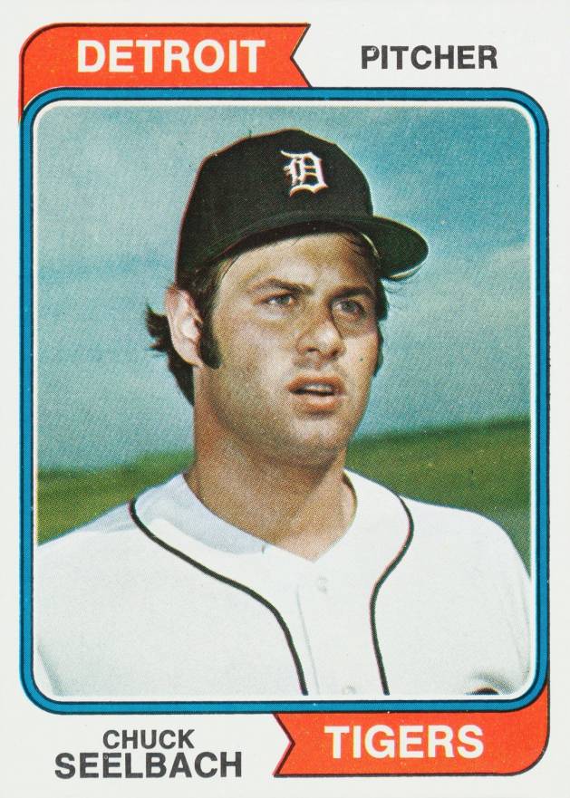 1974 Topps Chuck Seelbach #292 Baseball Card