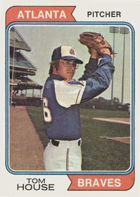 1974 Topps Tom House #164 Baseball Card