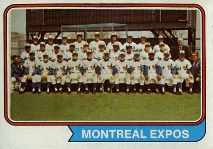 1974 Topps Montreal Expos #508 Baseball Card