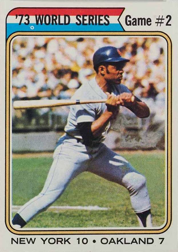1974 Topps World Series Game 2 #473 Baseball Card