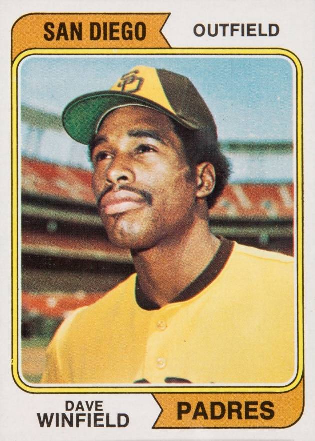 1974 Topps Dave Winfield #456 Baseball Card