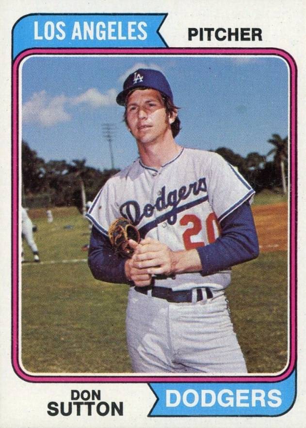 1974 Topps Don Sutton #220 Baseball Card