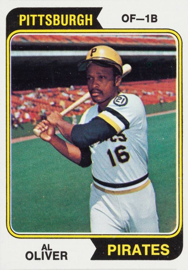 1974 Topps Al Oliver #52 Baseball Card