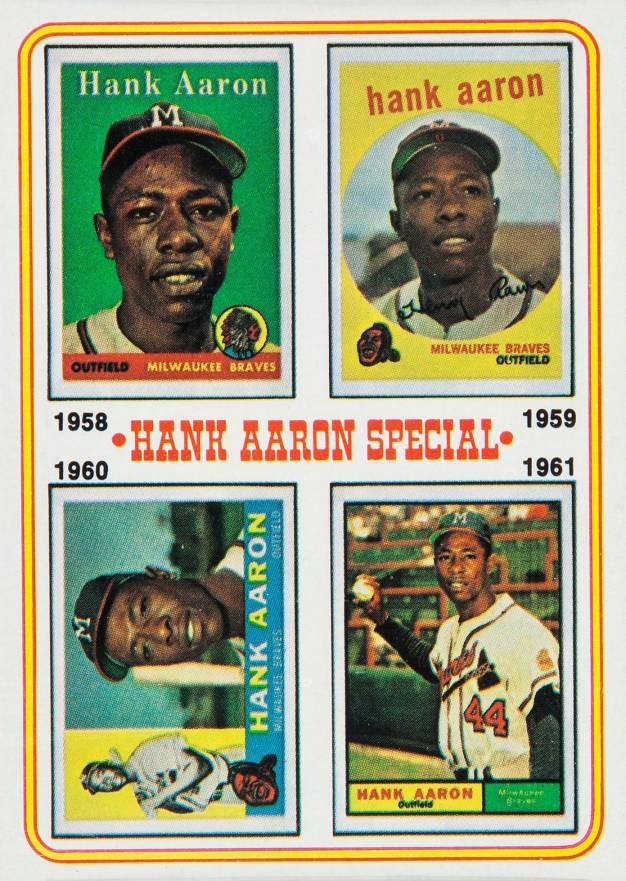 1974 Topps Hank Aaron #3 Baseball Card