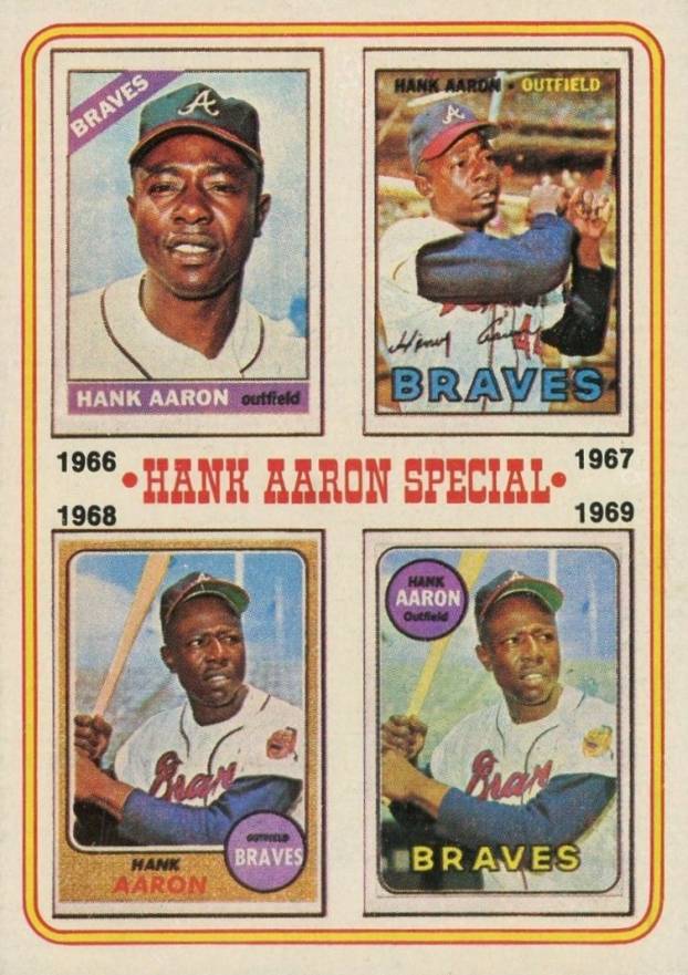 1974 Topps Hank Aaron #5 Baseball Card