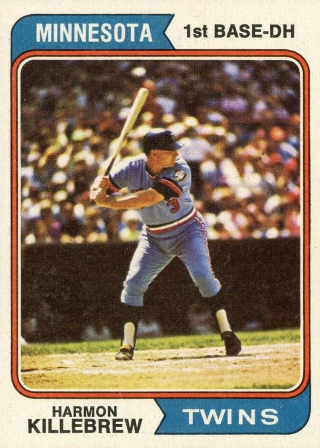 1974 Topps Harmon Killebrew #400 Baseball Card