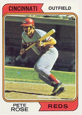 1974 Topps Pete Rose #300 Baseball Card