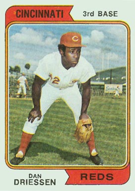 1974 Topps Dan Driessen #341 Baseball Card