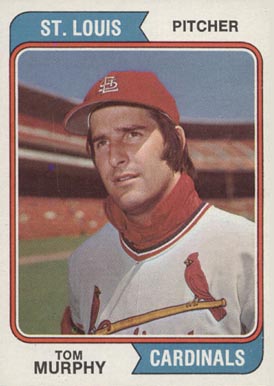 1974 Topps Tom Murphy #496 Baseball Card