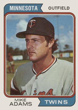 1974 Topps Mike Adams #573 Baseball Card