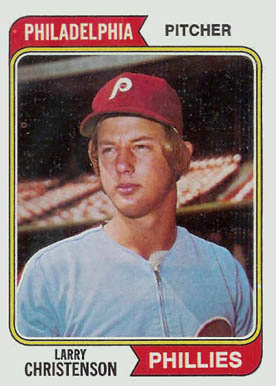 1974 Topps Larry Christenson #587 Baseball Card