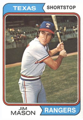 1974 Topps Jim Mason #618 Baseball Card