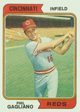 1974 Topps Phil Gagliano #622 Baseball Card