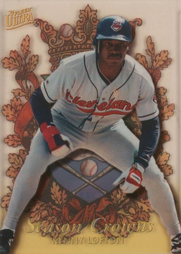 1996 Ultra Season Crowns Kenny Lofton #4 Baseball Card