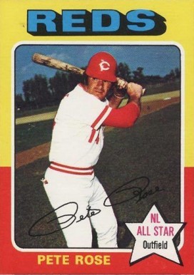 1975 O-Pee-Chee Pete Rose #320 Baseball Card