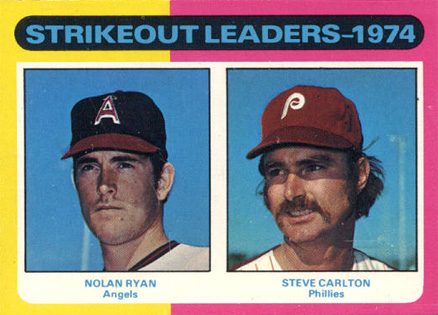 1975 O-Pee-Chee Strikeout Leaders #312 Baseball Card