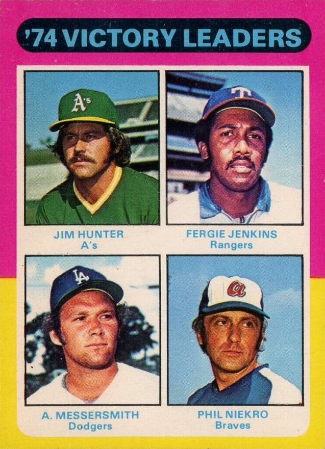 1975 O-Pee-Chee Victory Leaders #310 Baseball Card