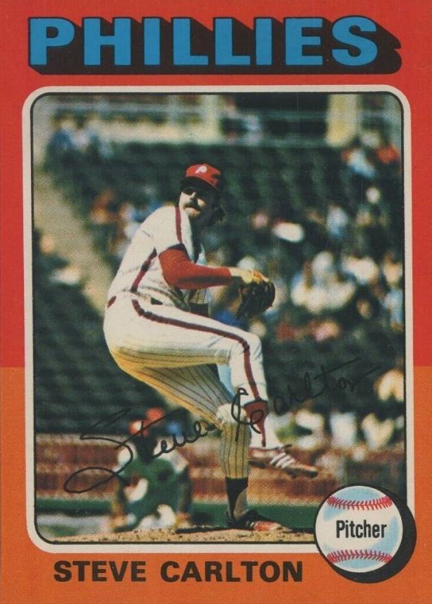 1975 O-Pee-Chee Steve Carlton #185 Baseball Card