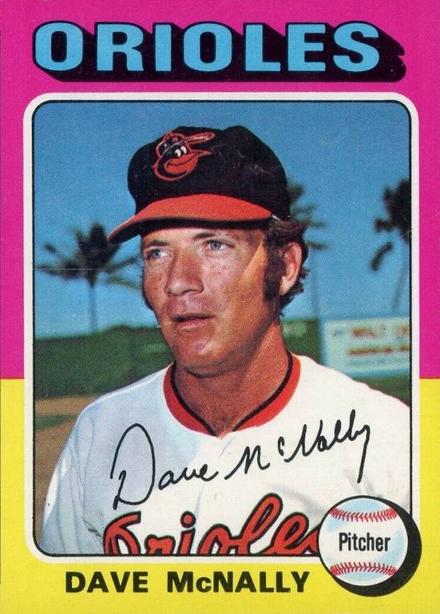 1975 O-Pee-Chee Dave McNally #26 Baseball Card