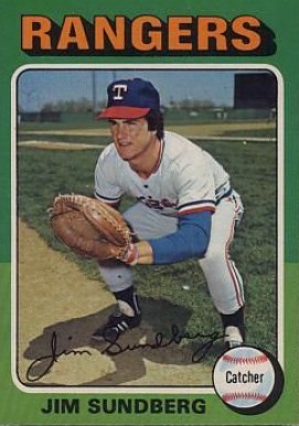 1975 O-Pee-Chee Jim Sundberg #567 Baseball Card