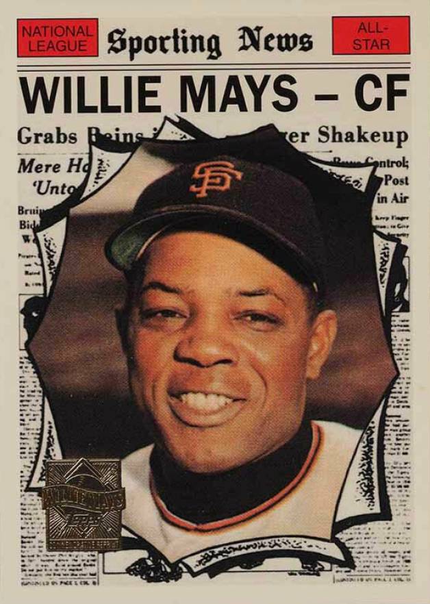 1997 Topps Willie Mays Willie Mays #15 Baseball Card