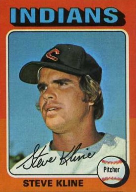 1975 Topps Mini Steve Kline #639 Baseball Card