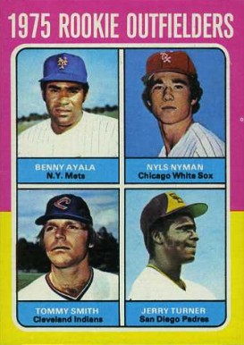 1975 Topps Mini Rookie Outfielders #619 Baseball Card