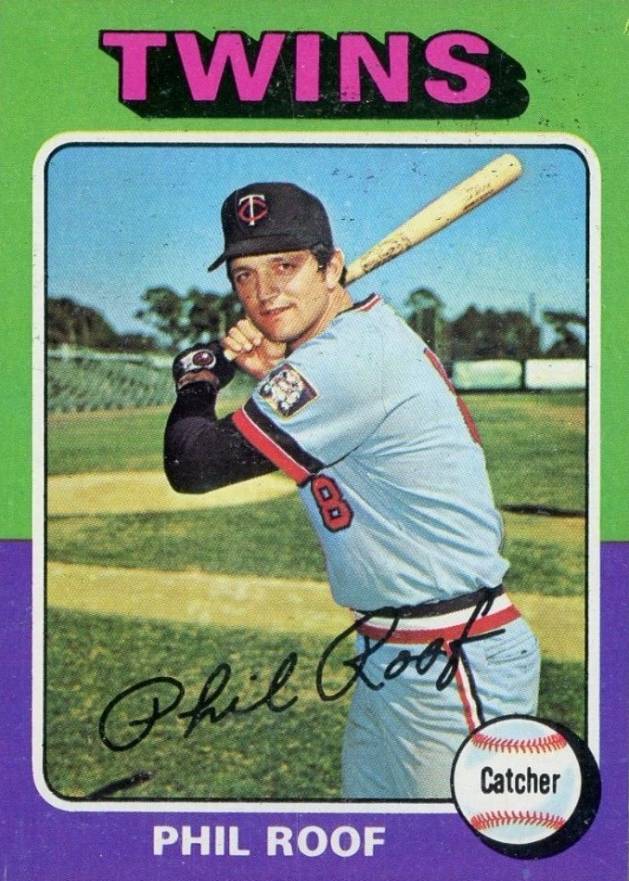1975 Topps Mini Phil Roof #576 Baseball Card