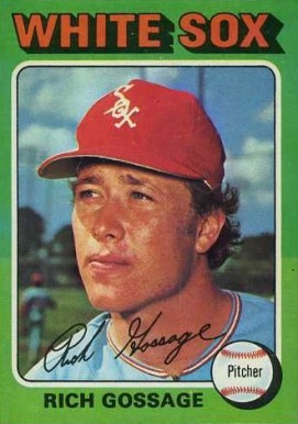 1975 Topps Mini Rich Gossage #554 Baseball Card