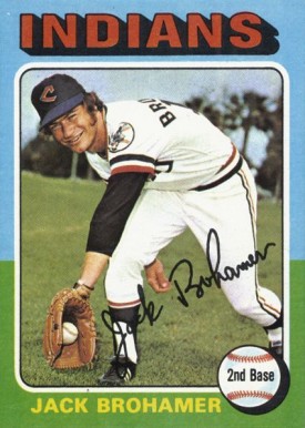 1975 Topps Mini Jack Brohamer #552 Baseball Card
