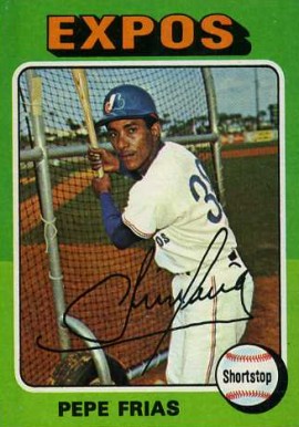 1975 Topps Mini Pepe Frias #496 Baseball Card