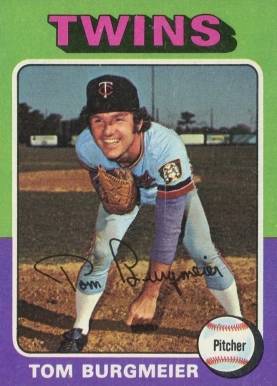 1975 Topps Mini Tom Burgmeier #478 Baseball Card
