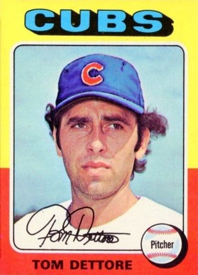 1975 Topps Mini Tom Dettore #469 Baseball Card
