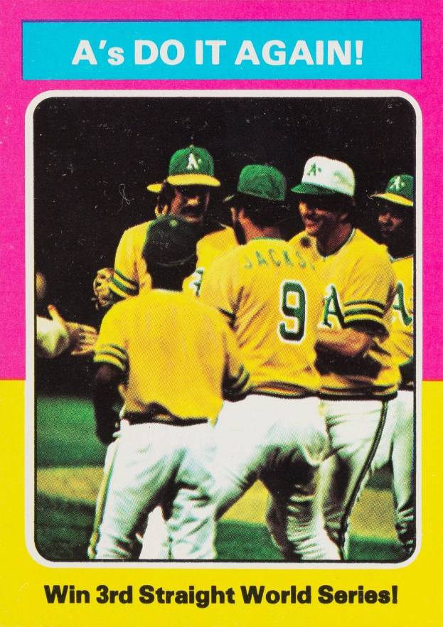 1975 Topps Mini A's Do It Again #466 Baseball Card