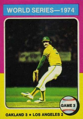 1975 Topps Mini World Series Game 3 #463 Baseball Card