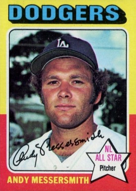 1975 Topps Mini Andy Messersmith #440 Baseball Card
