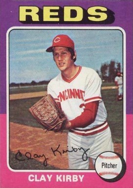 Clay Kirby San Diego Padres Custom Baseball Card 1969 Style -  Denmark
